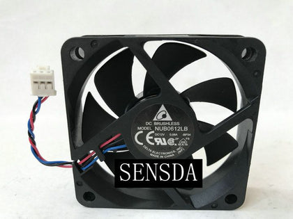 Silent Quiet Low Noise Cooling Fan  Delta NUB0612LB BP34 DC 12V 0.08A 60x60x15mm Server Square Cooler