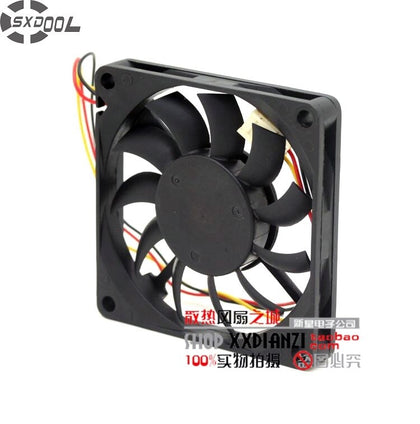 SXDOOL 701012C NF2 7010 7CM DC 12V Brushless Fan 0.20A CPU Cooling Fan Slim