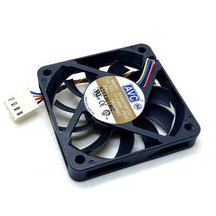 60mm Pwm Fan Slim   AVC DA06010B12U 10mm Thickness 6010 12V 0.40A 60 * 60 * 10MM ultra-thin Air Volume Cooling Fan