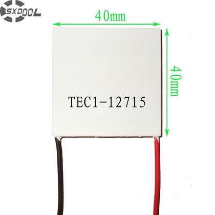 SXDOOL Peltier 180W TEC1-12715 Thermoelectric Cooler Peltier 40*40*3.3mmManufacturer Warranty