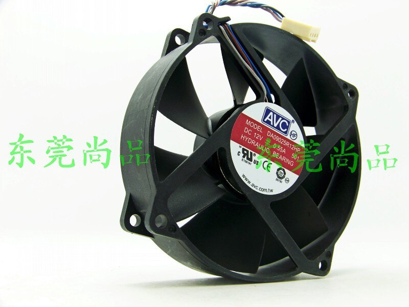 AVC DA09025R12HP 12V 0.55A CPU Fan PWM auto- Tune