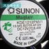SUNON KDE1212PMV1 12V DC Axial Cooling Fan