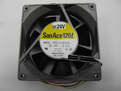 Sanyo 109E1224A105 12038 12cm DC24V 0.25A Fan Radiator Equipment