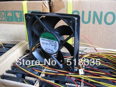 SUNON PMD1212PTB1-A 12V DC 120mm Brushless Cooling Fan - product photo 2