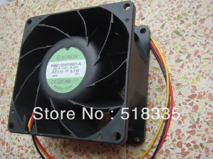 SUNON PMD1208PMB1-A 12V DC 80x80x38mm Brushless Cooling Fan - product photo 2