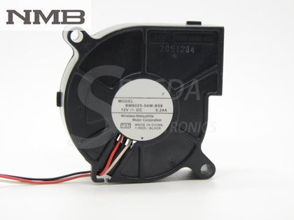 NMB BM6025-04W-B59 60mm DC 12V 0.18A 6CM Blower Centrifugal Cooling Fans