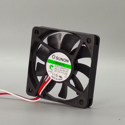 SUNON KDE1206PFV2 12V DC 60x60x10mm Brushless Cooling Fan - product photo 2