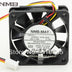 NMB 2406KL-04W-B49 60x60x15mm 12V DC 0.17A Axial Cooling Fan