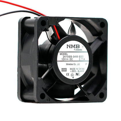 NMB 2410SB-04W-B30 6025 60mm DC 12V 0.11A 3500RPM 16.9CFM 22.5DBA Axail Cooling Fan