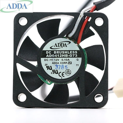 ADDA  AD0412HB-G73 12V 0.10A 4CM 4010 ultra-quiet Mini Cooling Fan 4.95 CFM 4200rpm