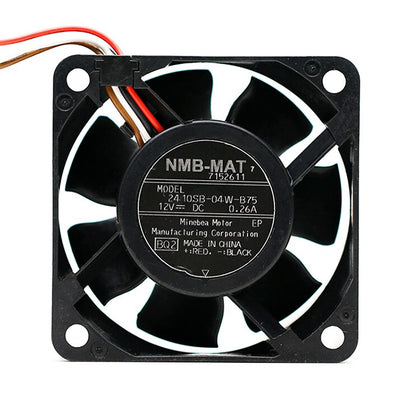 NMB 2410SB-04W-B75 12V DC 60x60x25mm Brushless Cooling Fan - product photo 2