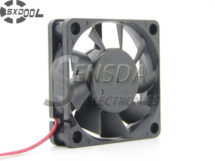 SXDOOL Cooling Fan 60mm 6015 6cm 60mm 60*60*15cm DC 12V 0.18A  High Quality Blower