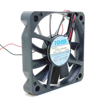 2404KL-05W-B40 NMB ultra slim 60mm fan 60*10mm DC 24V 0.10A 6CM 2 wire  fans