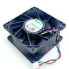 1pcs   Nidec 8038 Fan 12V 8cm v80e12bs2a5-57 High Speed Violence Cooling Fan
