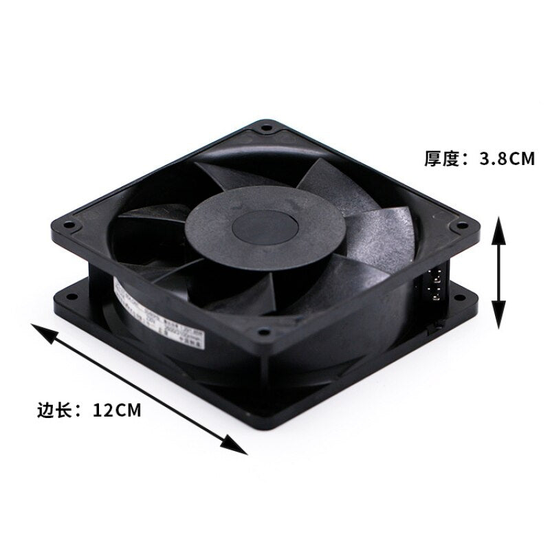 NMB 4715FS-23T-B5A-DN1 230V 0.16A 0.12A AC cabinet fan 12038 cooling fan metal frame