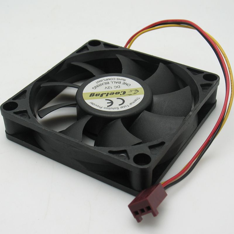70mm Cooling Fan 7cm    EVERFLOW 70x70x15MM DC12V 0.30A R127015DU Ball Bearing Thermal Total Solution Provider