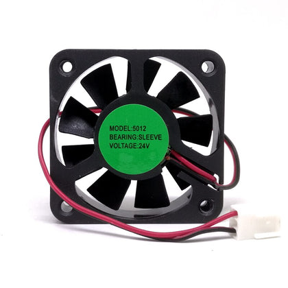 50mm 24V fan 5012 case mute fan 5cm power amplifier elevator frequency converter cooling fan