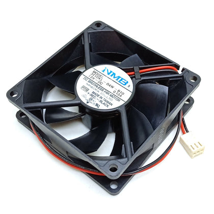 8025 fan 3110KL-04W-B10  12V two wire mute double ball cooling fan 8cm