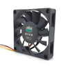 70mm Computer Fan  Cooler Master A7015-30RB-3AN-F1 DF0701512RFMN E255988-CF DC12V 0.22A 3Pin 3Wire 70x70x15mm Cooling Fan