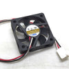 2pcs 4010 12V 3-Wire Double Ball Chassis Cooling Fan For AVC DA04010B12H 4CM Excess Tone 0.11A