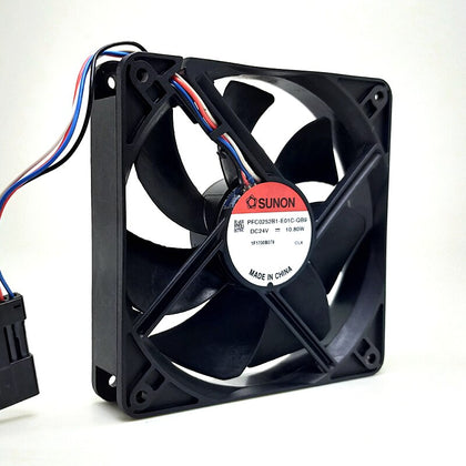 PFC0252B1-E01C-QB9 For Sunon 12025 24V double ball PWM cooling fan