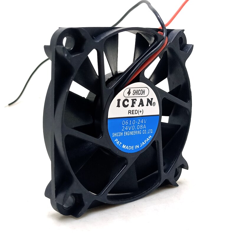 0610-24V 60mm fan ICFAN 6010 24V Ball Super-thin Silent Fan Converter Radiator cooling Fan