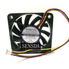 60mm Slim Fan   Sxdool EC6010L12ER 12V 0.14A 60*60*10mm Cooling Fan 3LINE 60m Slim Best Quality Cooling Fan