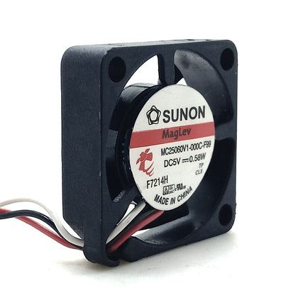 Sunon 2.5cm 2506 5V 25X25X6 Mm Ultra Thin 6mm Micro Fan  mc25060v1-000c-f99 Set Top Box Router Cooling Fan