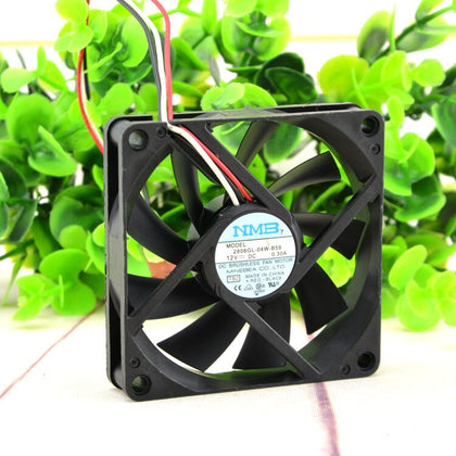 70mm Cooling Fan 7cm  NMB 2806GL-04W-B59 7015 70X70X15MM DC 12V 0.30A 7015 Dual Ball Bearing