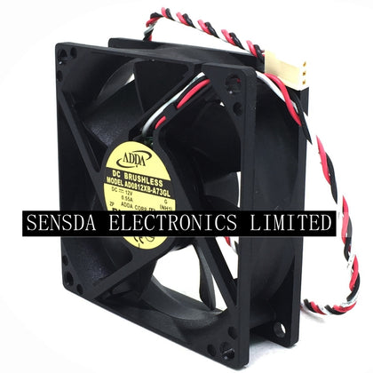 ADDA AD0812XB-A73GL 12V 0.55A 8025 80mm chassis server inverter pc cooling fans