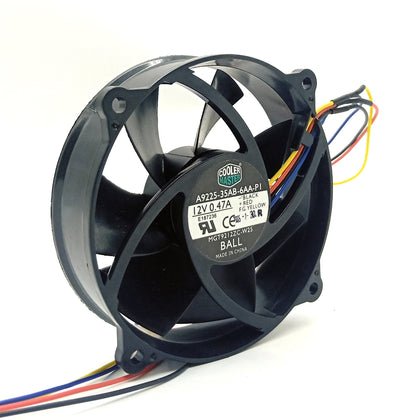 Cooler 9225 12V Computer CPU Cooling Wind Fan A9225-35AB-6AA-PL 9cm Circular Silent Fan