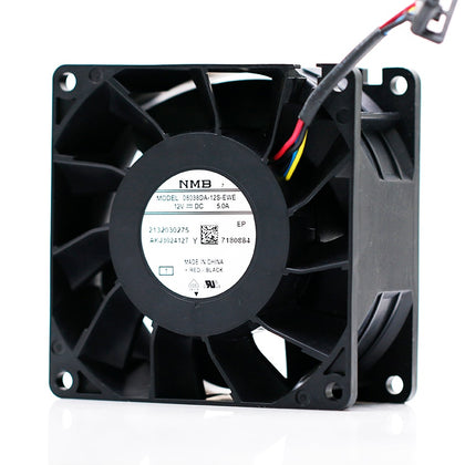 NMB 08038DA-12S-Ewe 12V DC 80x80x38mm Brushless Cooling Fan - product photo 2