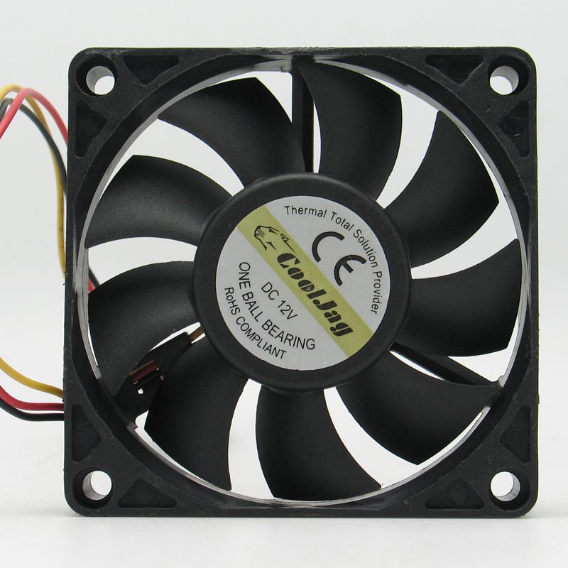 70mm Cooling Fan 7cm    EVERFLOW 70x70x15MM DC12V 0.30A R127015DU Ball Bearing Thermal Total Solution Provider