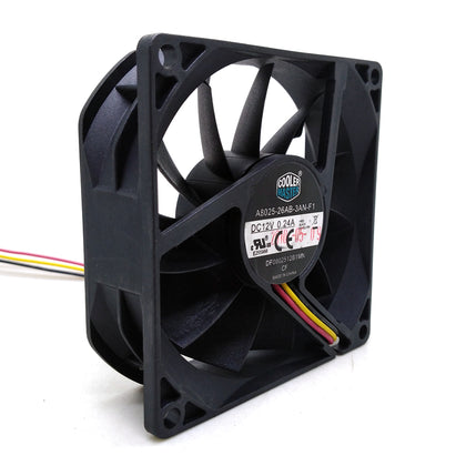 A8025-26AB-3AN-F1 DF0802512B1UN DC12V 0.24A 3Lines Computer cooling fan