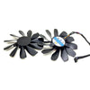 2pcs/pair  Graphics Card Cooling Fan  Rx580 584 588 Cf1010u12s 12V 0.45a Video Card Cooling Fan