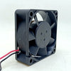 2pcs AFB0612HHD  Delta 6cm 6020 DC 12V Computer Case Power Fan Afb0612hhd Double Ball Mute Axial Cooling Fan