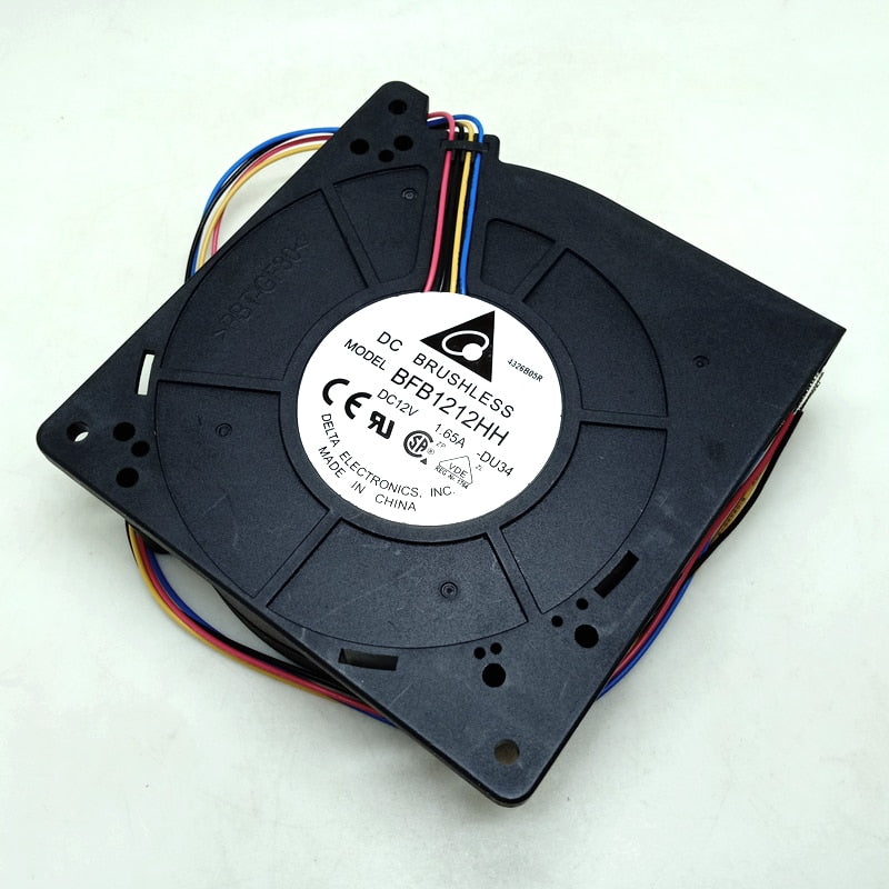 Turbine Fan BFB1212HH 12cm Double Ball PWM Blower with 12032 12V Exchange cooling fan