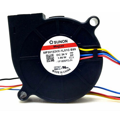 50mm Blower   Sunon MF50152VX-1L01C-Q99 MF50152VX-1L01C-s99 5015 DC 24v 1.95W PWM Blower Cooling Fan 50*15MM