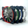 120mm led cooling fan 12cm 4Pin PWM temperature controlled RGB fan led chassis cooling fan 120X25MM