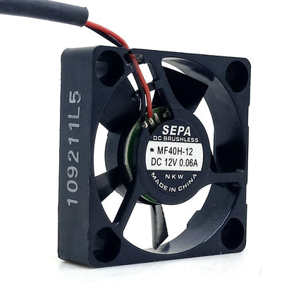 SEPA 4010 Dc 12V Computer Small Case Mute Fan mf40h-12 4cm 40mm Industrial Computer Notebook Fan