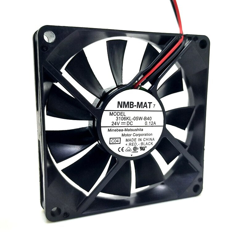 80mm 24V Fan   NMB 8015 Fan 3106kl-05w-b40 24v 0.12A 8cm Ultra Thin Frequency Converter Cooling Fan