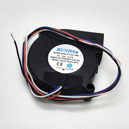 RB5015B24H-RPS 5015 DC 24V 5cm 50mm PWM Purifier Humidifier turbine fan blower