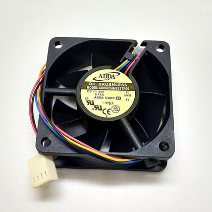 AD06024HB257F00 ADDA 6025 24V ball PWM mute fan 6cm frequency converter fan